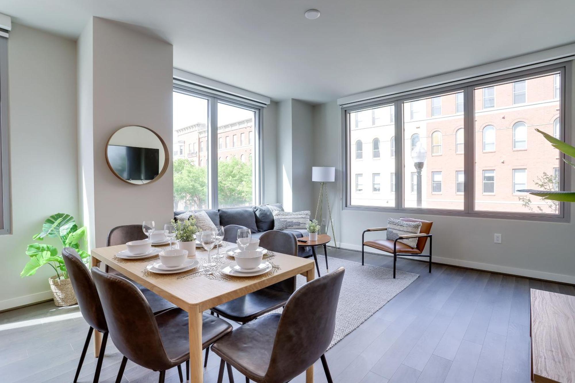Stylish Condo At Clarendon With Rooftop Views Arlington Exterior photo